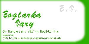 boglarka vary business card